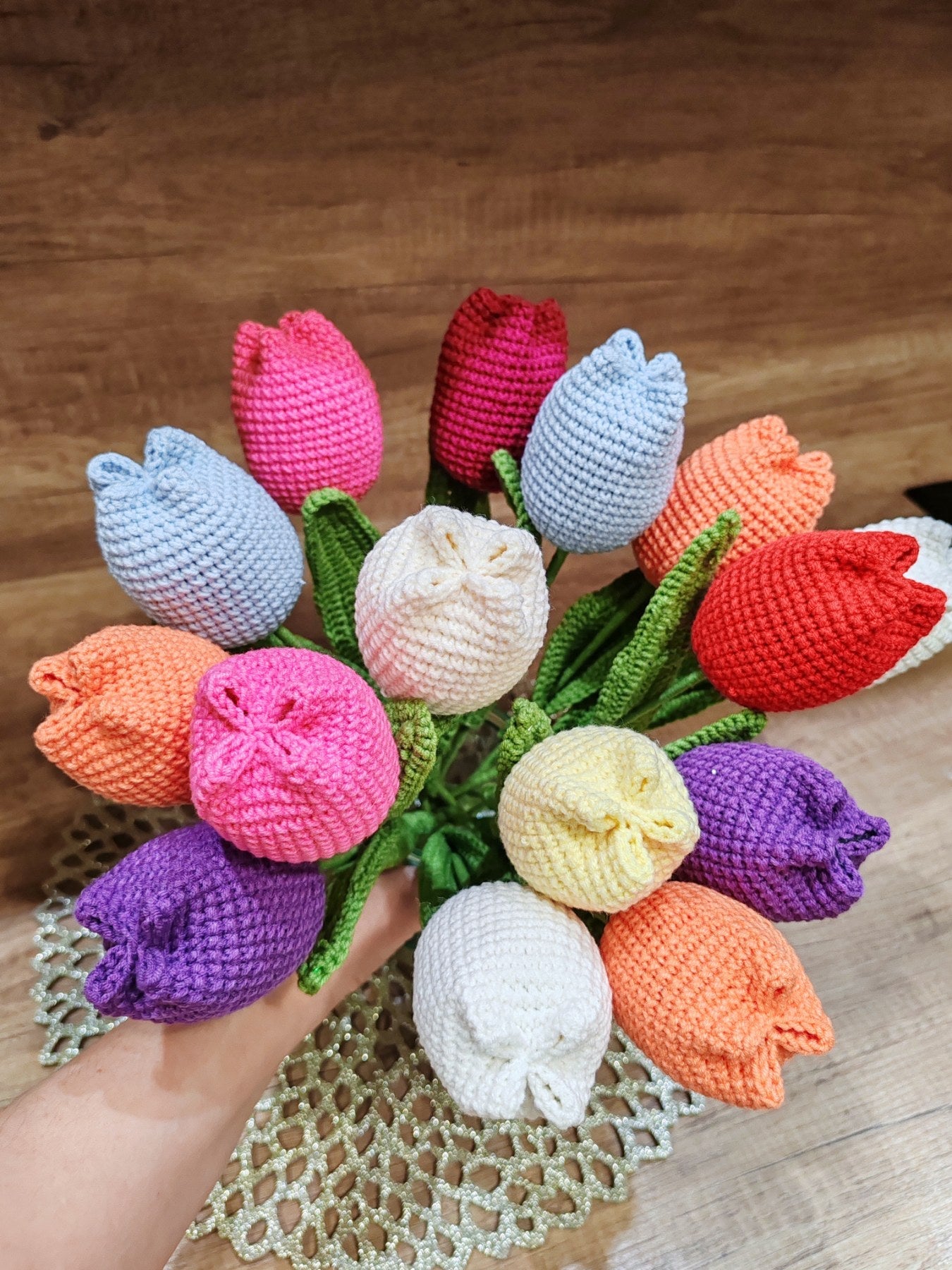 Плетени цветя